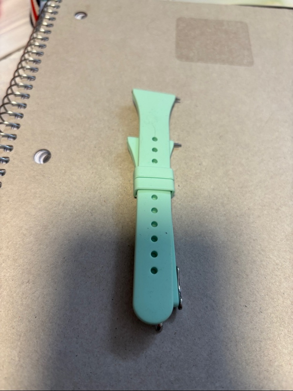 Mint Green Silicone Apple Watch Band‎